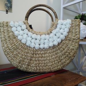 Eco friendly Hand Woven Water Reed Handbags